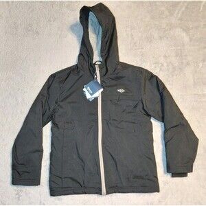 Wantdo Kid Boy's Fleeced Winter Jacket Waterproof Ski Snowboarding Hooded 10-12